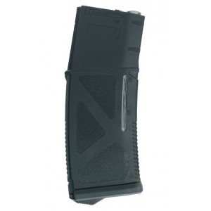 Магазин механический ARCTURUS AR MOD1 M4/M16 200 Rds Mid-Cap Windowed EMM Magazine BLK MAG-M1AE-BK